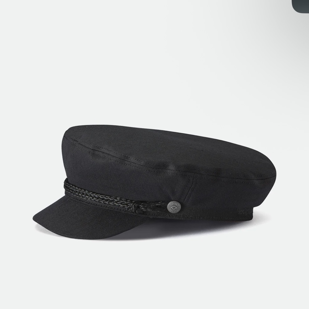 Brixton Black Fiddler Fisherman Cap